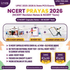 NCERT PRAYAS 2026: Master 42 NCERTs in Just 13 Booklets & 130+ Topic-Wise Tests for UPSC Prelims 2026! 🚀📚