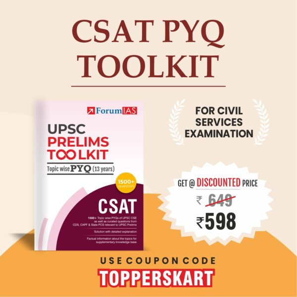 UPSC Prelims Toolkit CSAT: Section Wise PYQs [2011-2024]