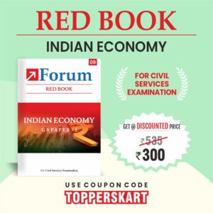 ForumIAS Indian Economy Red Book – UPSC Mains GS Paper I | Second Edition