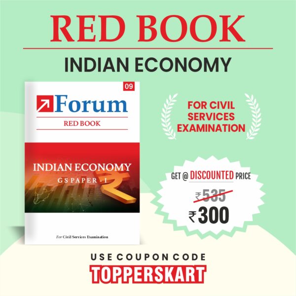 ForumIAS Indian Economy Red Book – UPSC Mains GS Paper I | Second Edition