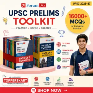 UPSC Prelims 2027 Toolkit by ForumIAS – Ultimate 15 Book Mega Pack, 2nd Edition