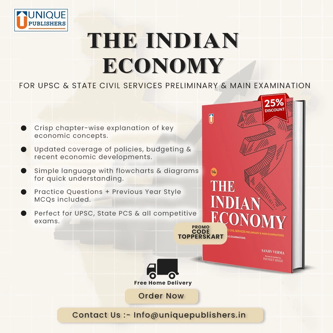 UPSC Ultimate Prep Combo: 47 Years UPSC PYQs (1979β2025) + The Indian Economy (14th Edition 2026) - Image 2