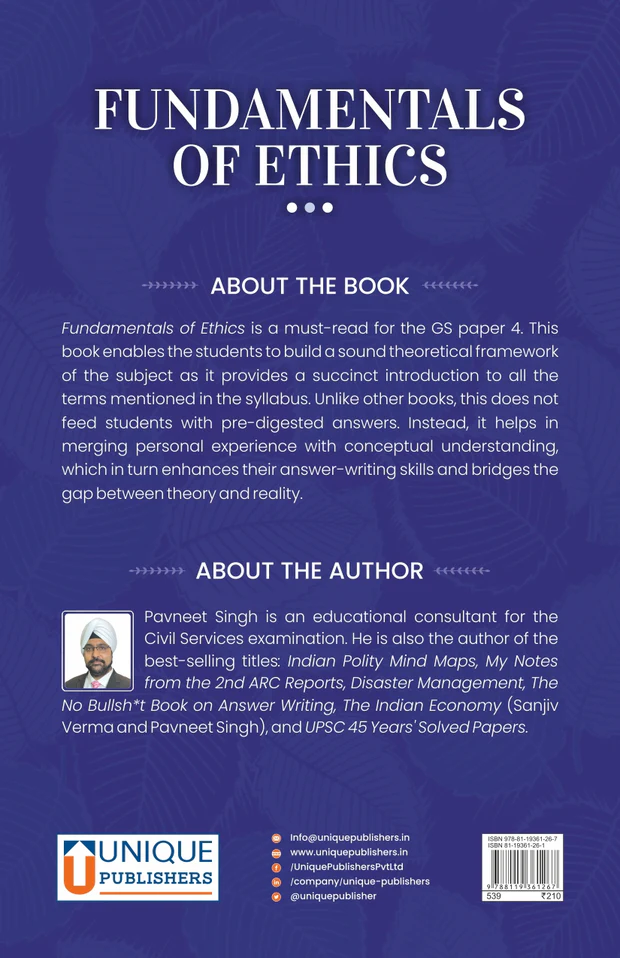 Fundamentals of Ethics by Pavneet Singh | Theoretical Framework for UPSC GS Paper-IV | Top Teachers' Series - Image 2