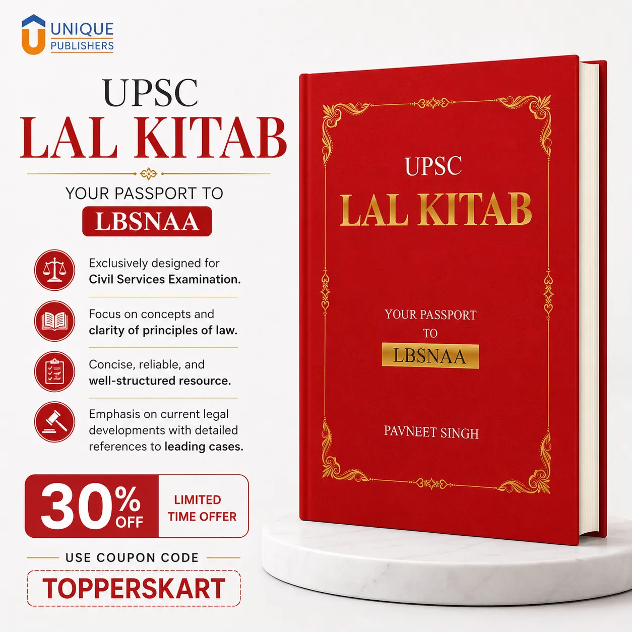 UPSC Lal Kitab by Pavneet Singh